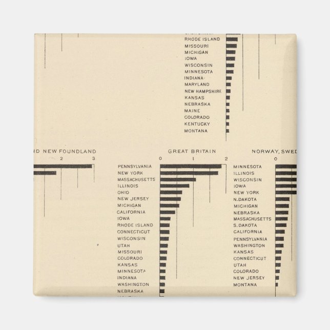 73 Nominerade till vissa land Magnet (Framsidan)