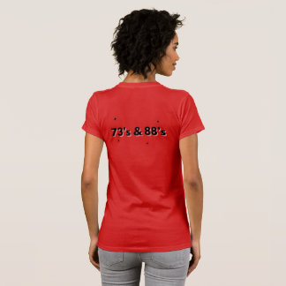 73:s och 88:s ham-radio t shirt