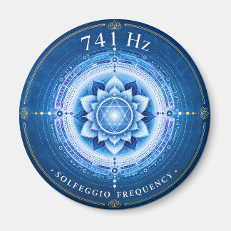 741 Hz Solfeggio-frekvensmagnet Magnet