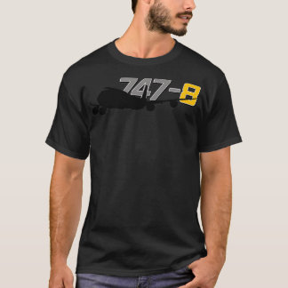 747 8 Jumbo Jet T Shirt