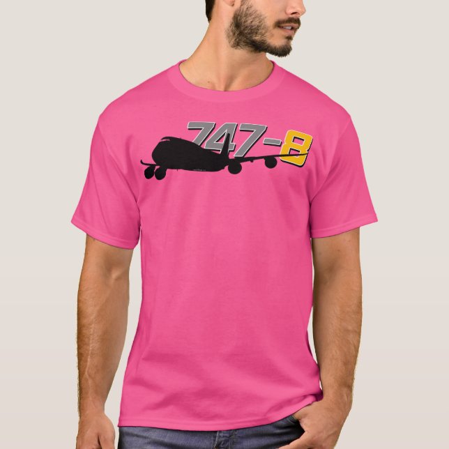 747-8 jumbo t shirt (Framsida)