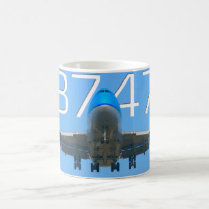747 FLYGBOLAG KAFFEMUGG