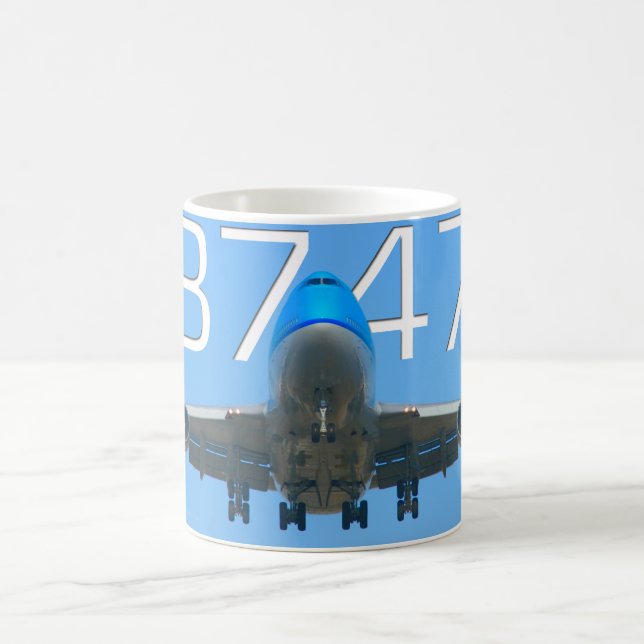 747 FLYGBOLAG KAFFEMUGG (Center)