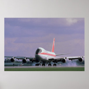 747 mark vid Pearson Internationell flygplats, Tor Poster