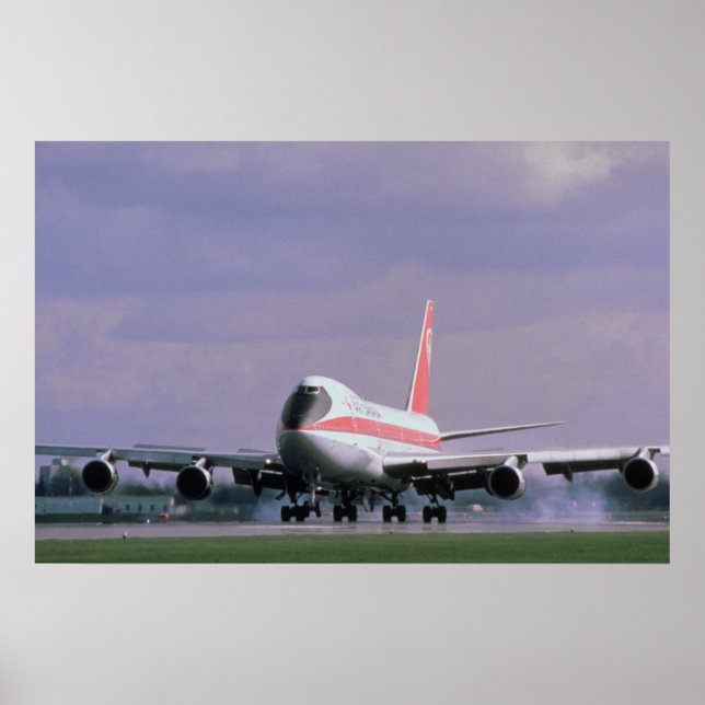 747 mark vid Pearson Internationell flygplats, Tor Poster (Framsidan)
