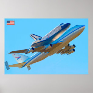 747 Utrymmesfartyg Poster
