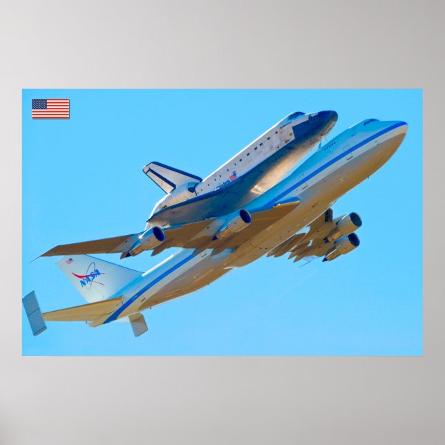 747 Utrymmesfartyg Poster (Framsidan)