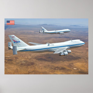 747 Utrymmesfartyg Poster