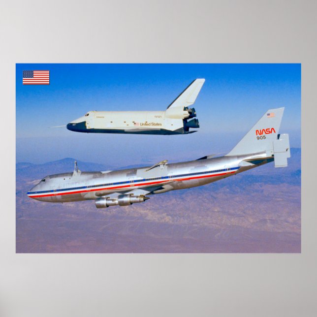 747 Utrymmesfartyg Poster (Framsidan)