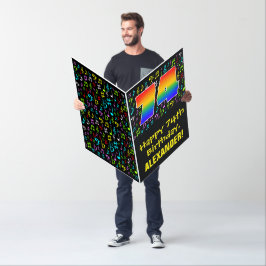 74:e födelsedagen: Roligt Music Symbols + Rainbow 
