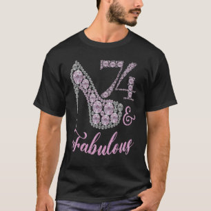 74 Fabulöst sparkly Pumps skor 74:e appen T Shirt