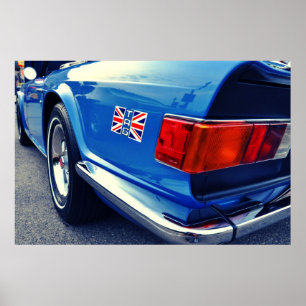 74 TR6 POSTER