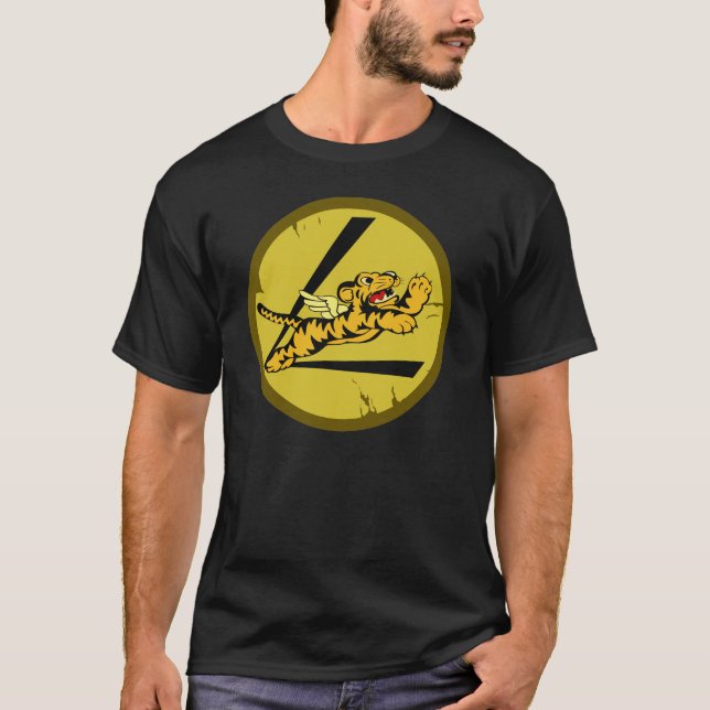 74th Kämpeskvadronarvet lappar Tee Shirt (Framsida)