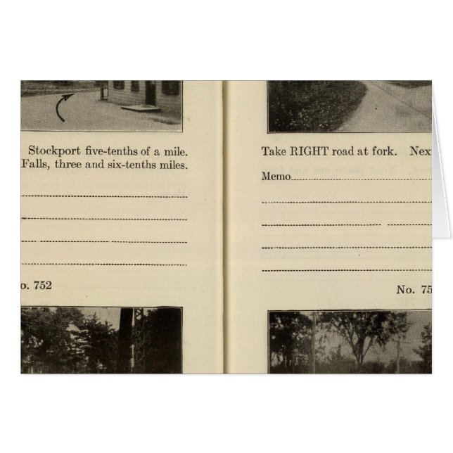 75053 Stockport, Stuyvesant Falls Hälsningskort (Framsidan Horizontal)