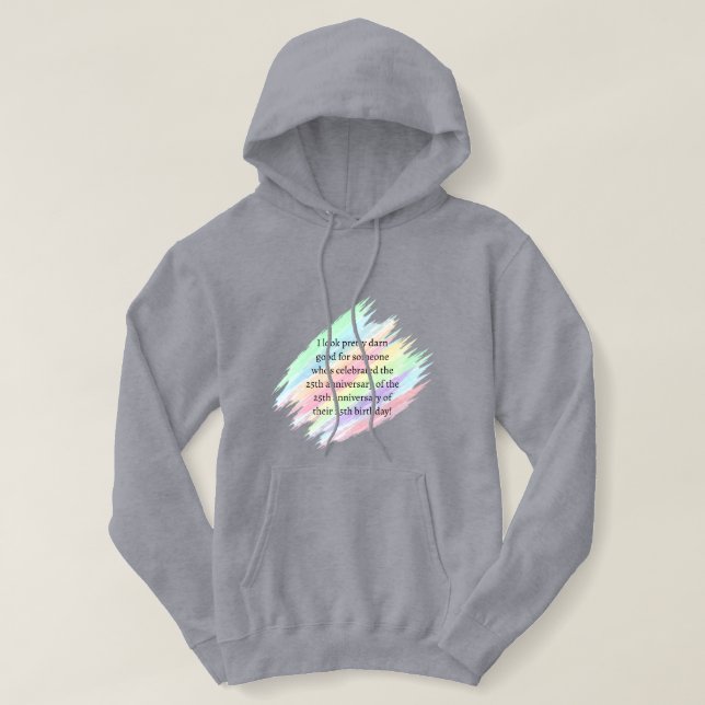75 år eller äldre t shirt (Design framsida)