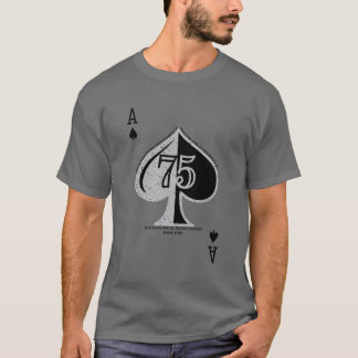 75 år Spader Ace of Spades T Shirt