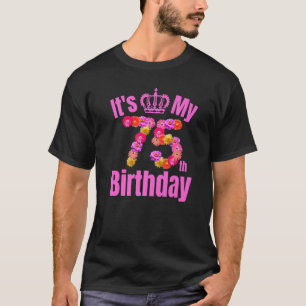 75-åriga födelsedag min 75:e B T Shirt
