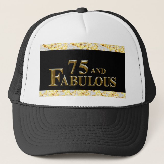 75-årsdag  keps (Framsida)