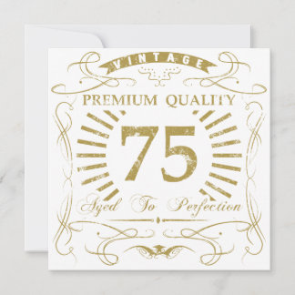 75:e Birthday Gag Gift Kort