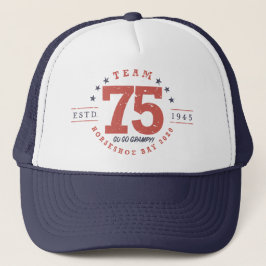 75:e Birthday Hat Keps