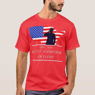 75:e D-dagen-årsdagen 1944 2019 Specialantkungen T Shirt