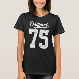75:e födelsedag och ursprungs75 t shirt