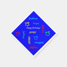 75:e Födelsedagsfest Upprepa Royalet Namn blått Pa