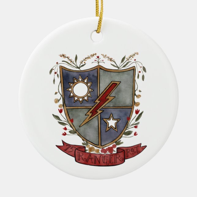 75:e  julgransprydnad keramik (Framsidan)