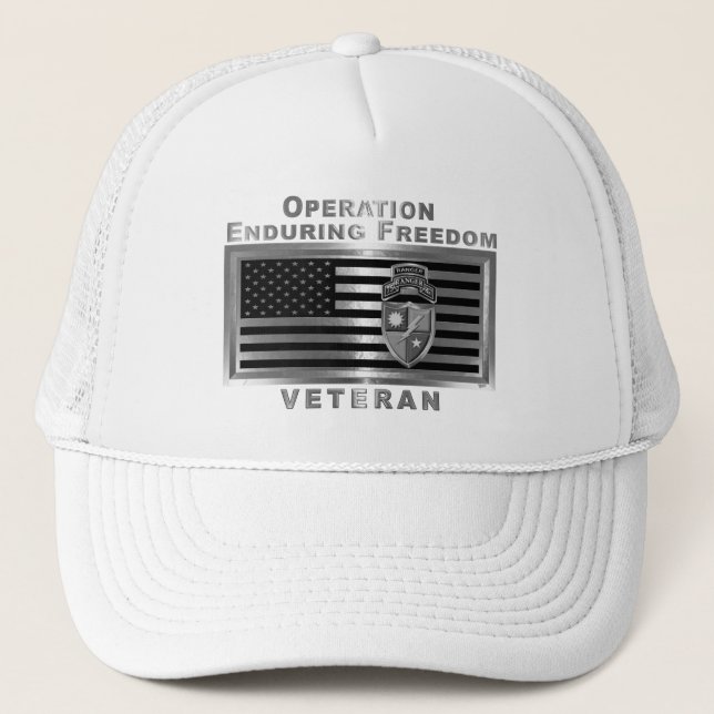75:e Rangerregementet Operation Enduring Freedom Keps (Framsida)