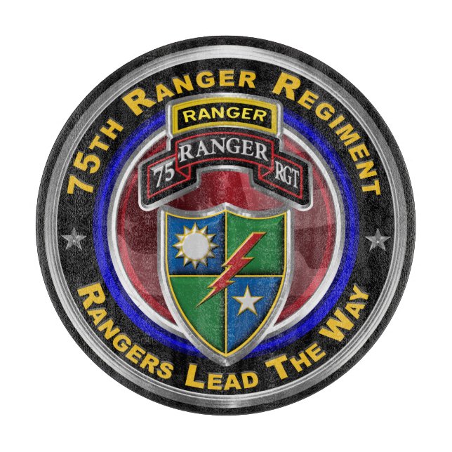 75:e Rangerregementet ”Rangers Lead The Way” (Framsidan)