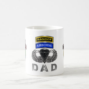 75:e Skogsvaktare Regiage Skogsvaktare Airborne Pa Kaffemugg