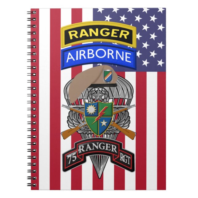 75:e Skogsvaktare Regiment Anteckningsbok (Framsidan)
