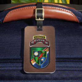 75:e Skogsvaktare Regiment  Bagagebricka