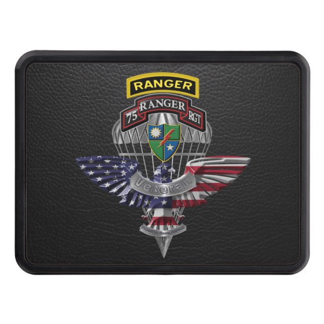 75:e Skogsvaktare Regiment   Dragkroksskydd (Framsidan)