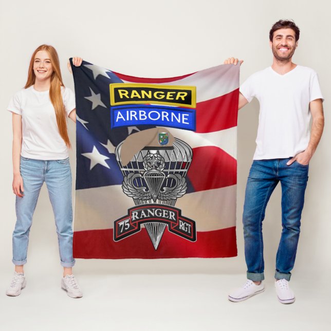 75:e Skogsvaktare Regiment Fleecefilt (På plats)