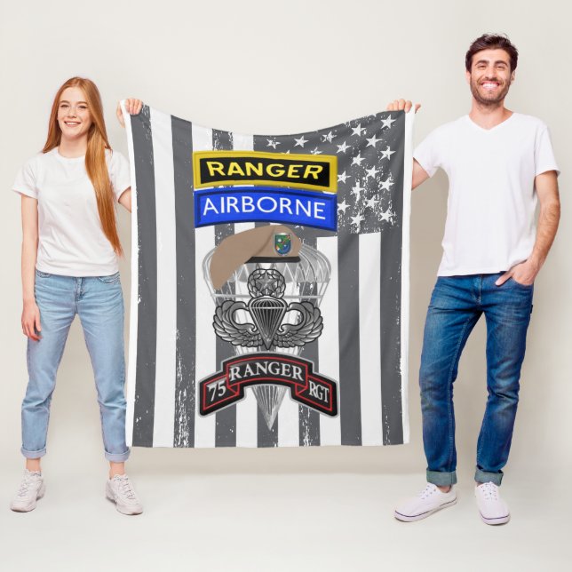 75:e Skogsvaktare Regiment Fleecefilt (På plats)