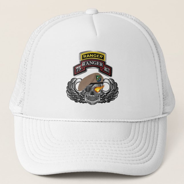 75:e Skogsvaktare Regiment Keps (Framsida)