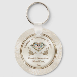 75:e till 60:e årsdagen för Bröllop Nyckelring