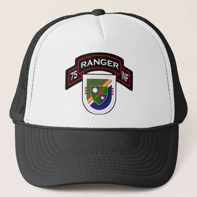 75:einfanterit Regiment - skogsvaktaren - Keps (Framsida)