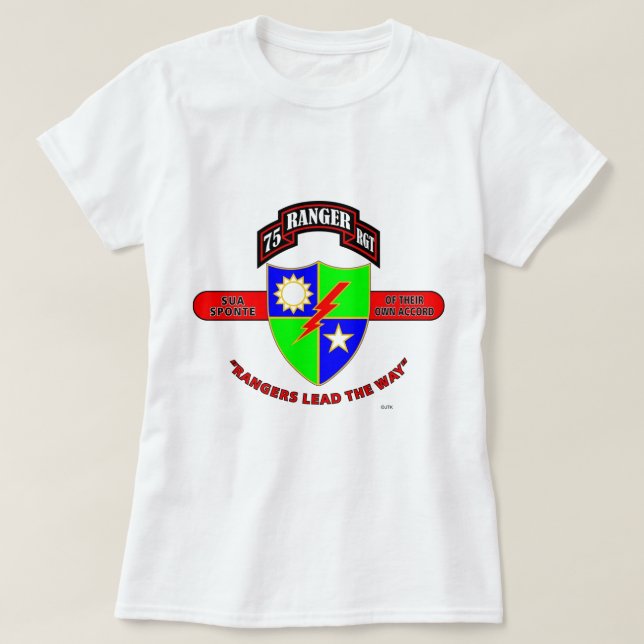 75:eSKOGSVAKTAREBATALJON "ARMÉSKOGSVAKTARE ", Tröja (Design framsida)