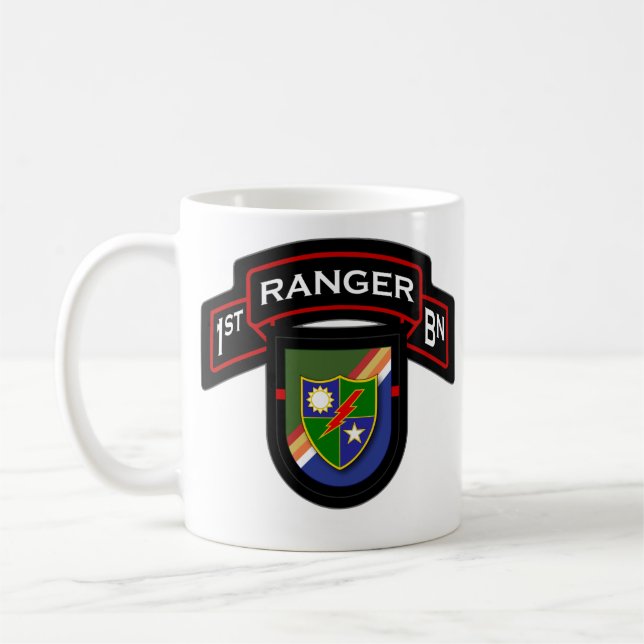 75:eskogsvaktareRegiment, 1st Bn - luftburen 1 Kaffemugg (Vänster)
