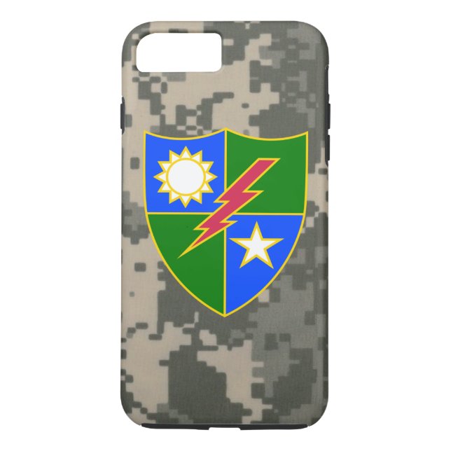75:eskogsvaktareRegiment DUI "armé Digital Camo ", Case-Mate iPhone Skal (Baksida)