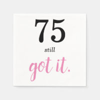 75 Fortsatt Har vid födelsedag