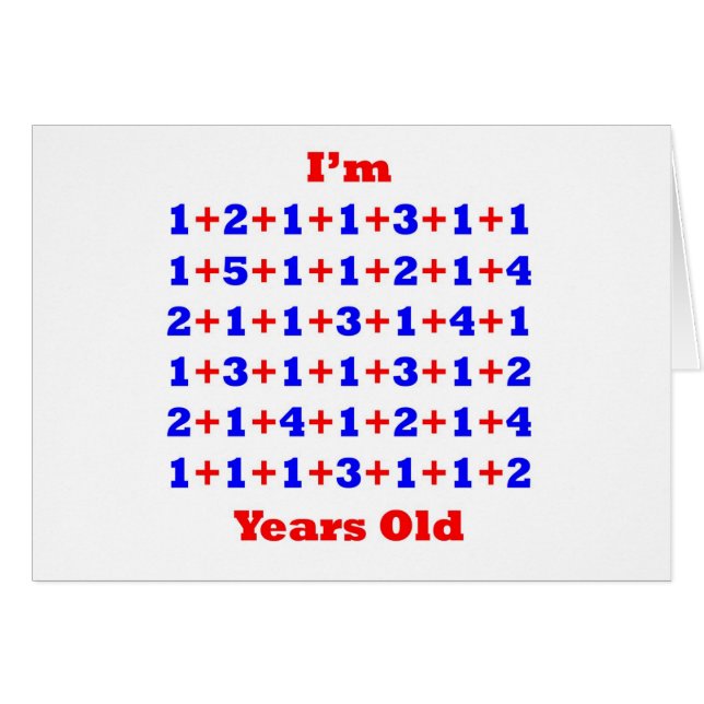 75 gammala år! hälsningskort (Framsidan Horizontal)