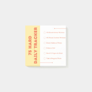 75 hårda Post-it®-anteckningar Post-it Block