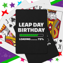 75 % läderdag, 29:e lädret, 75 % casinokort