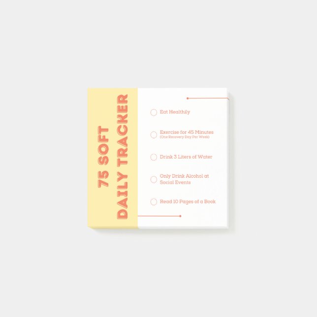 75 Mjuka post-it®-anteckningar Post-it Block (Framsida)