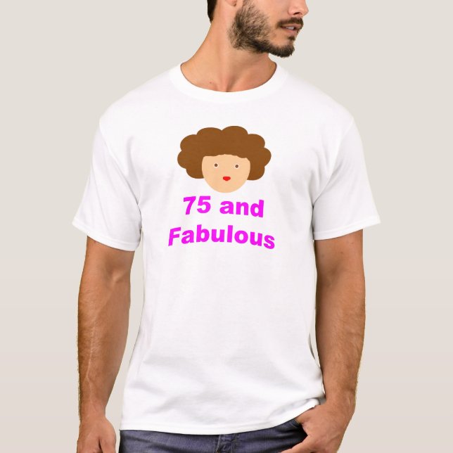 75 och sagolikt t-shirt (Framsida)