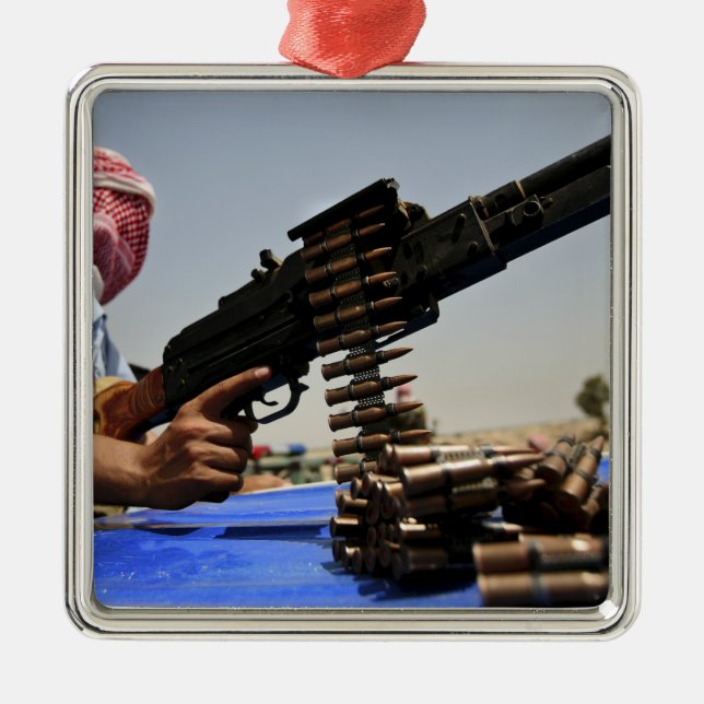 762 mm ljugande på lastbil julgransprydnad metall (Framsidan)