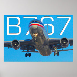 767 FLYGBOLAG POSTER